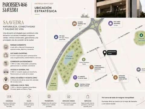 Departamento en Venta de 3 ambientes