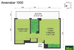 Amenabar 1085 de 14 Unidades en Belgrano