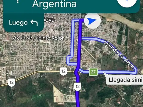 Terreno en Venta en Colonia Carolina, USD 45.000