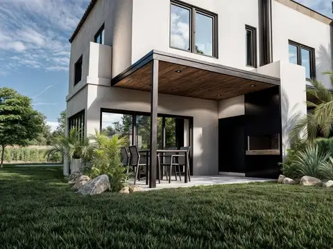 Venta casa duplex 2 amb. a estrenar Pilar, Barrio La Angelica