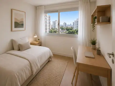 Departamento 3 ambientes con 2 baños