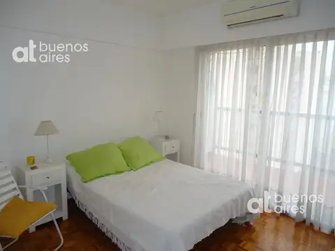 Departamento 3 ambientes en Recoleta con balcón terraza - Alquiler temporario