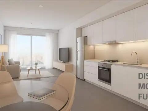 Emprendimiento en Chacarita de 1 Dormitorios