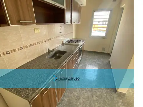 Departamento 2 ambientes con 1 baño