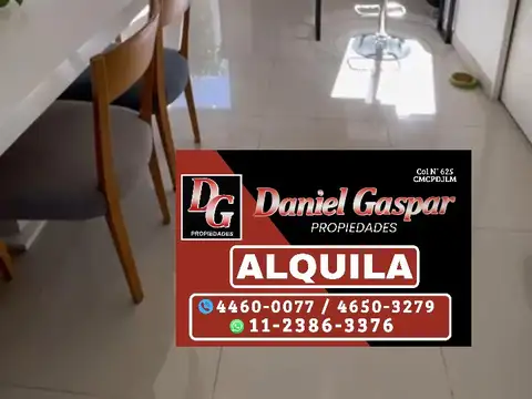 ALQUILER – HERMOSO DEPARTAMENTO 3 AMBIENTES – MORÓN CENTRO
