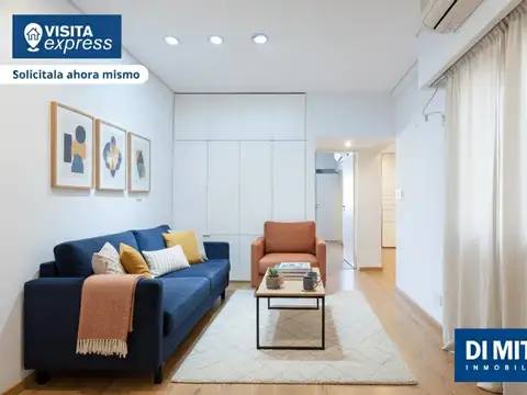 A metros de Plaza Lavalle, oficina de 4 ambientes o Vivienda apto profesional
