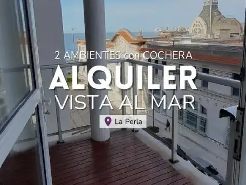 ALQUILER PERMANENTE DOS AMBIENTES CON COCHERA