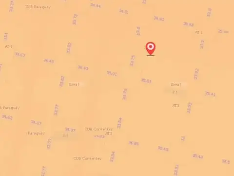 Terreno en Venta 17  mts Fondo