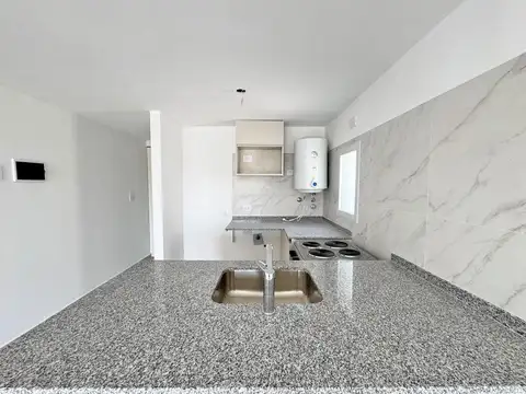Departamento monoambiente con terraza exclusiva en venta en Rosario