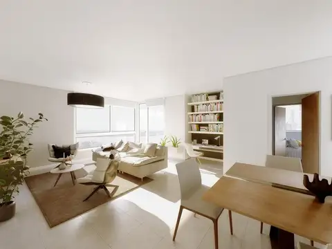 Departamento 4 ambientes con 2 baños