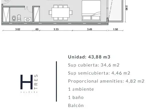 Departamento en Venta 1 año
