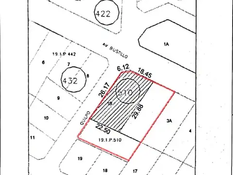 Lote en venta sobre bustillo con proyecto aprobado