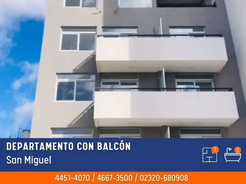 Departamento en Alquiler en San Miguel, Partido de San Miguel