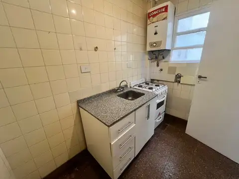 Departamento Monoambiente con 1 baño