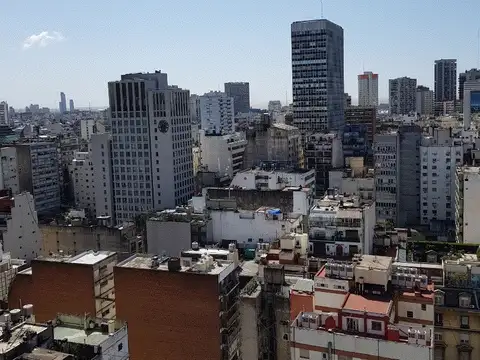 Monoambiente en torre Bellini Esmeralda Piso 22