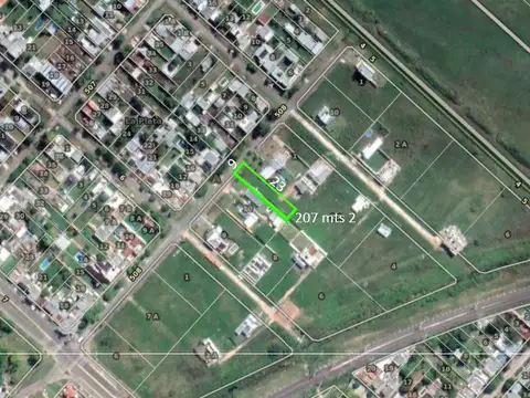 Terreno en venta - 207 mts2 - Manuel B Gonnet
