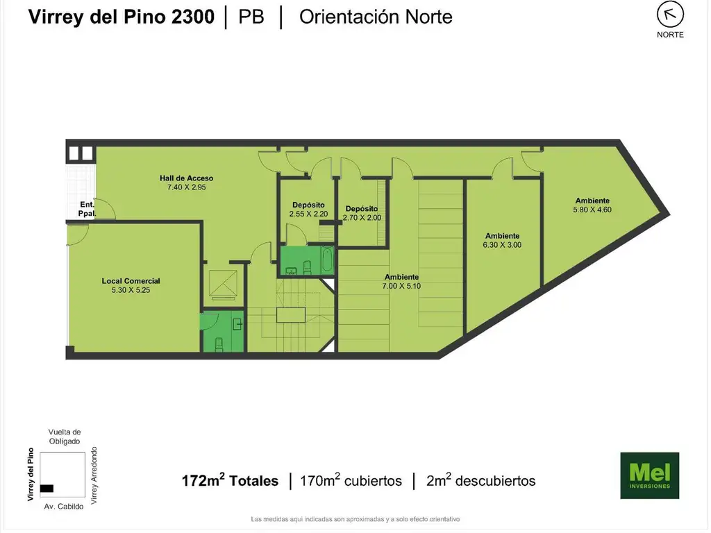 Virrey Del Pino 2340 en Belgrano