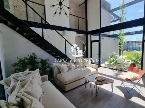 Casa Premium de 5 ambientes venta con vista al golf. Medal Country Club. Pilar