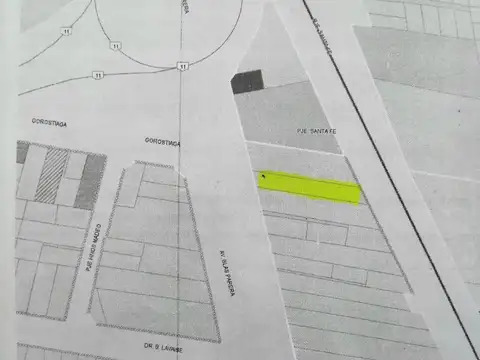 Terreno en Venta 8  mts Frente