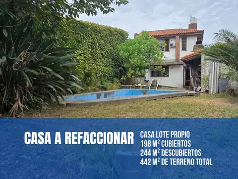 VENTA CASA BOULONGNE 4 AMBIENTES A REFACCIONAR