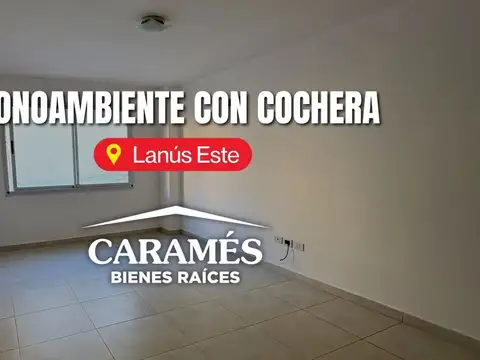 Monoamb c/ cochera apto crédito en Lanús E a precio unico