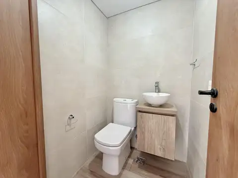 Departamento 2 ambientes con 2 baños