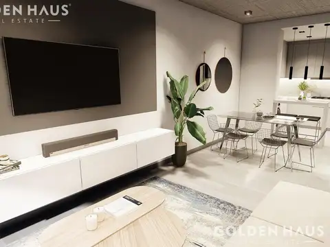 Departamento Monoambiente con 1 baño