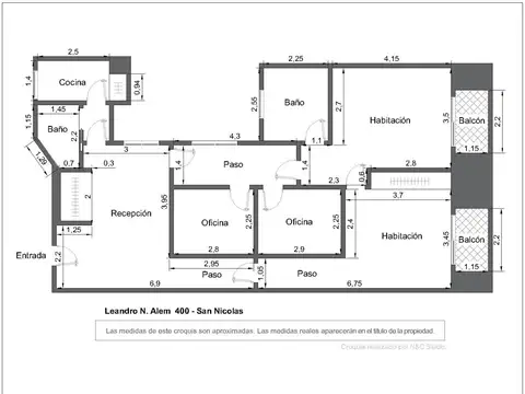 Avenida Leandro N. Alem 400