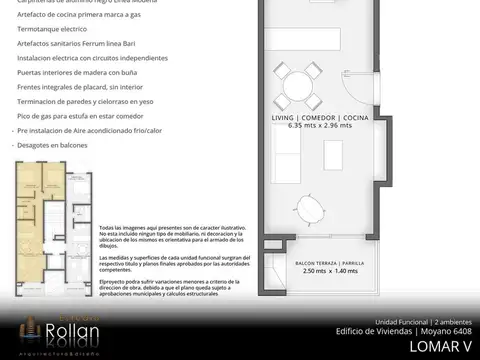 DEPTO 3 AMB BALCON Y PARILLA CIUDAD JARDIN PALOMAR