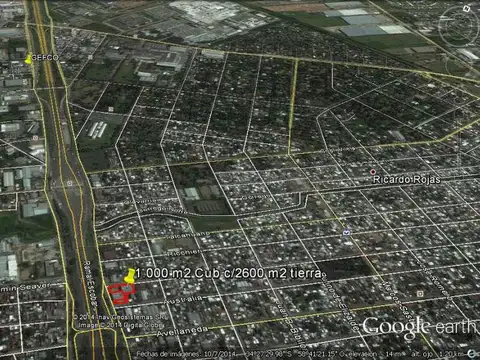 Deposito de 1,000 m2 sobre Panamericana