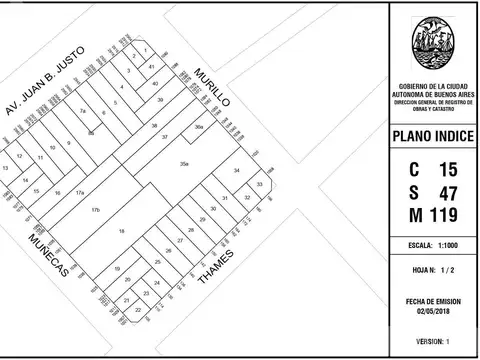 Terreno en Venta 8  mts Frente