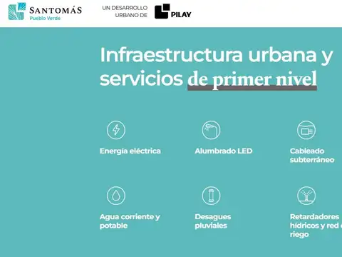 LOTE EN VENTA EN BARRIO PRIVADO SANTOMÁS - BARRIO EL CIELO