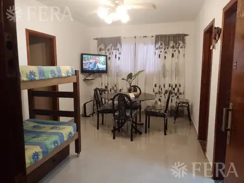 Departamento 2 ambientes con 1 baño