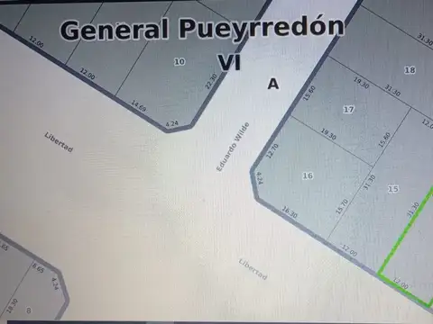 Terreno en Venta de 520,0 m2