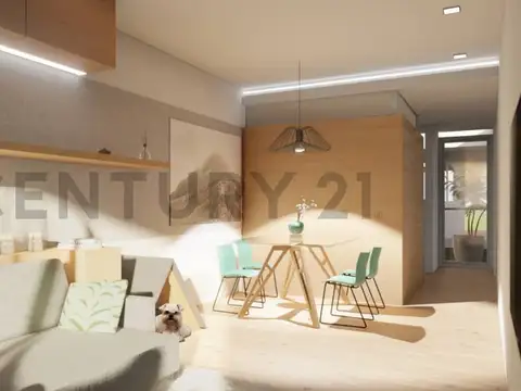 Departamento en Venta de 1 dormitorio
