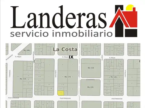 Lote en esquina - Sobre Av. Pueyrredón