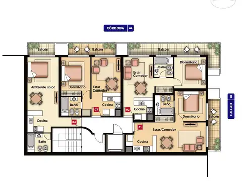 Córdoba 2700, Piso 10
