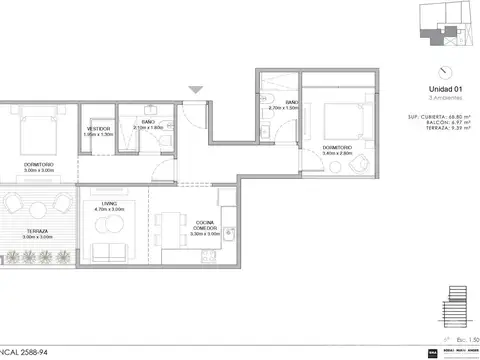 Departamento en Venta en Recoleta, Capital Federal