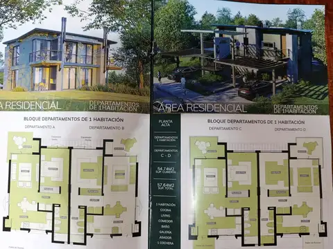 Departamento en Venta de 2 ambientes