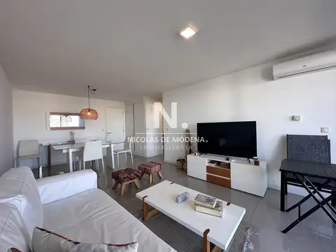 Departamento 2 ambientes con 2 baños