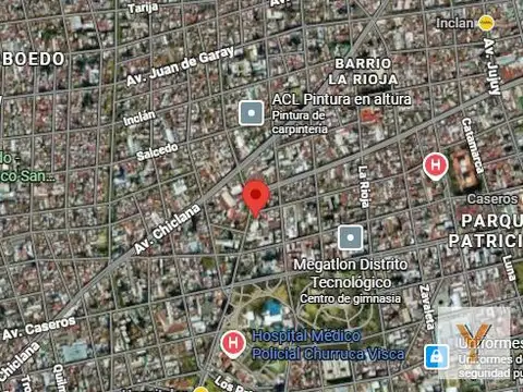 Depto Tipo Casa 3 ambientes con 1 baño