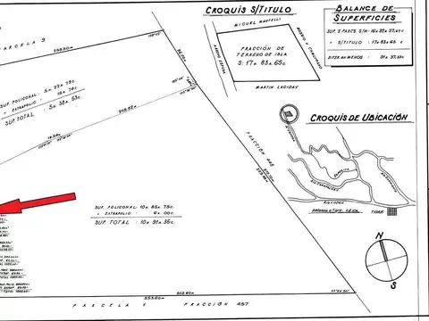 Terreno en Venta de 1100,0 m2