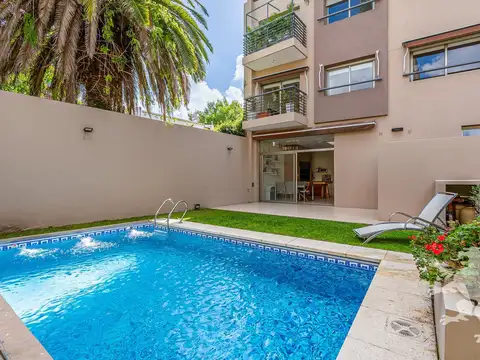 EXCELENTE DEPARTAMENTO - VENTA - 4 AMBIENTES - COCHERA - QUINCHO - JARDIN - BELGRANO R