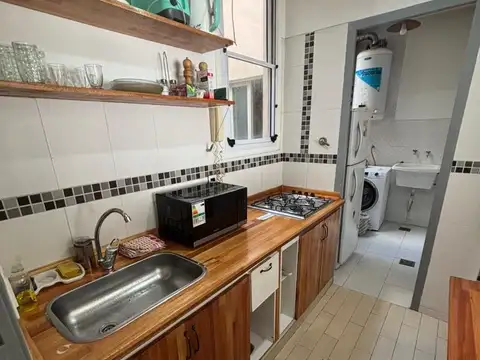 Departamento 2 ambientes con 1 baño