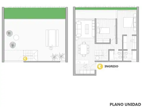 Departamento 2 dormitorios en venta - Abasto, Rosario