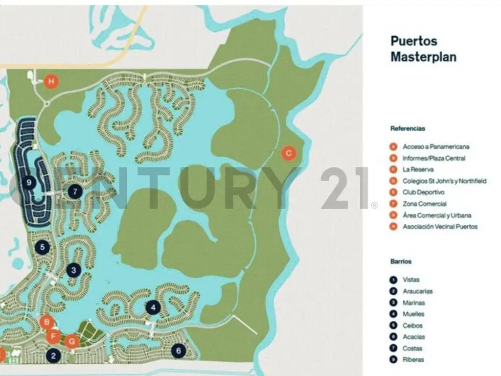 Terreno en Puertos - Acacias