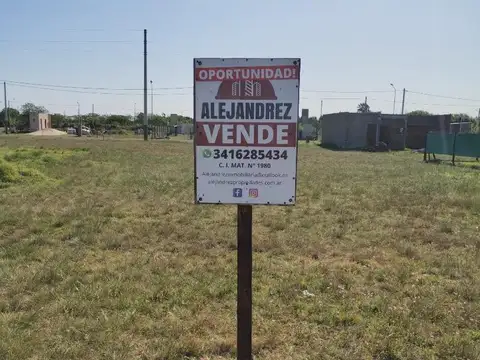 Terreno en Venta en Piñero, USD 15.000