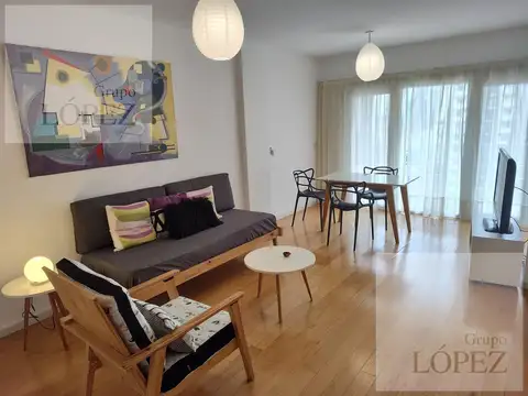 Alquiler Departamento en Vicente López – TEMPORARIO Y AMOBLADO-  Balcón, Cochera y Amenities