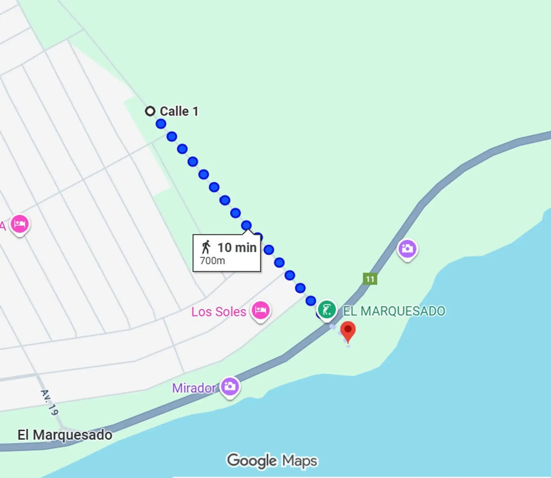 Venta Terreno 644 m2, El Marquesado, cerca al mar