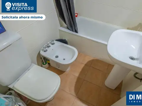 Departamento 2 ambientes con 1 baño